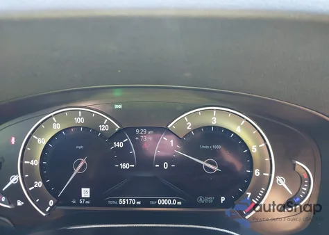 2018 BMW 540I xDrive from USA, damaged, VIN WBAJE7C59JG892017